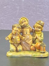 Fontanini The Pilgrimage 3 Children Club Members Italy Nativity 5&quot; #65183 Signed - $44.55