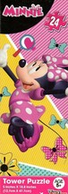 Cardinal Disney Minnie Mouse - 24 Piece Tower Jigsaw Puzzle - v3 - £7.92 GBP
