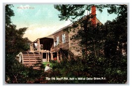 Old Snuff Mill Cedar Grove New Jersey NJ UNP Unused DB Postcard V11 - £6.97 GBP