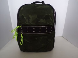 New French Connection Rocky Slim Backpack Military Green - MSRP $98 - £19.33 GBP