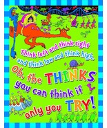 Eureka Dr.Seuss &#39;Think Left, Think Right&#39; Classroom Poster, 17&#39;&#39; W x 22&#39;&#39; H - £7.43 GBP