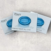 3 x Pears Transparent Soap Pure &amp; Gentle w/ Mint Extracts, 3.53oz EA - £15.85 GBP