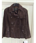 NEW: Terry Lewis - Leather Classic Luxuries, Suede, Brown - Medium Basic... - $129.99