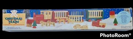 Vintage Christmas Train New Unused Wooden Train Decoration In Box! - £27.14 GBP