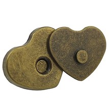 Bluemoona 50 Sets - Magnetic Purse Love Snap 9/16&quot; 14mm Clasps Closure Purse Han - £15.98 GBP