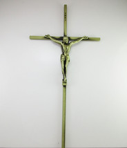 10 Inches Bronze Big Saint Benedict Crucifix Wall Cross - £17.13 GBP