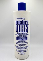 Lustrasilk Moisture Max Mega-Moist Oil Moisturizing Hair Lotion, 16 Fl Oz - £54.80 GBP
