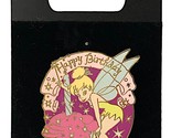 Disney Pins Tinkerbell happy birthday pink cupcake 418557 - $24.99