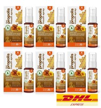 6 x Propoliz Mouth Spray Royal Bee Maxi Relieve Sore throat Natural Extract 20ml - £43.29 GBP