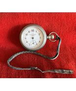 Hampden Pocket Watch Golden Key on Face Inlay Rare - $565.25