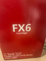 Genuine New Canon FX6 black toner cartridge  - $49.00