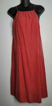 Tommy Bahama Womens Dress 6 Red Silk Knee Length Sheath Sleeveless Flora... - $29.99