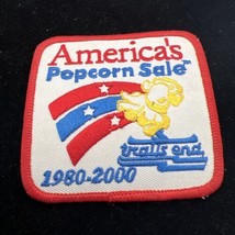 America&#39;s Popcorn Sale Trails End 1980-2000 Iron On Patch - £3.99 GBP