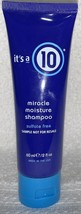 It&#39;s A 10 Miracle Moisture Shampoo Vitamin C Aloe Tahitian Moringa 2 oz/60mL New - £9.24 GBP