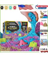 Sensory Play Set: 6 Lbs. Moon Sand in Blue, Purple, and Natural with Molds - $1,032.17 MXN
