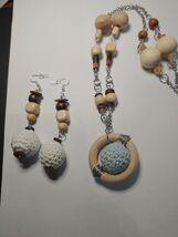 Crochet Bead Jewelry Set - $26.00