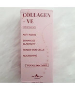 Italia Deluxe &quot;Collagen +Vitamin E&quot; Nourishing Facial Serum ~ NEW SEALED!!! - £9.59 GBP
