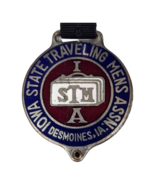 Vintage Iowa State Traveling Men’s Assn Des Moines Iowa ISTMA Pocket Wat... - £80.41 GBP