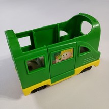 Fisher-Price Little People Green Train Car Toy DYP25 Incomplete No Figur... - $127.30 MXN
