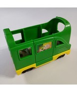 Fisher-Price Little People Green Train Car Toy DYP25 Incomplete No Figur... - $127.30 MXN