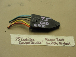 Oem 75 Cadillac Coupe De Ville Power Electric Seat Switch Pigtail Wire Harness - £34.88 GBP