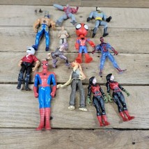 Lot of 12 Auction Figures Spider Man GI Joe Star Wars MORE - $14.80