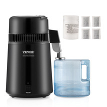 VEVOR Water Distiller, 4L 1.05 Gallon Pure Water Purifier Filter, 750W, ... - $59.90