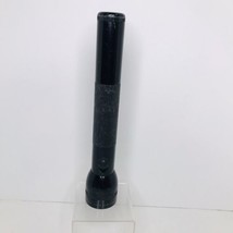 Vintage Black Metal Mag Lite Flashlight 12.5&quot; 3 D Cell Made In USA Tested - £15.78 GBP