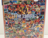 The 1980’s 1000 Pc Jigsaw Puzzle History Culture Music Film Fashion Fun ... - $27.71