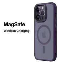 Original Translucent Matte Magsafe Magnetic Wireless Charging Phone Case For iPh - £11.73 GBP+