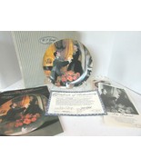 GWTW COLLECTOR PLATE THE PROPOSALGOLDEN ANNIVERSARY 2ND COA BOX LTD #19988 - £11.63 GBP