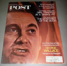 Saturday Evening Post June 15, 1968 - George Wallace, Moon Mysteries - £9.59 GBP