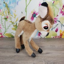 Vintage Disney Bambi Plush 16&quot; Poseable Standing Sears Fawn Deer - £7.44 GBP