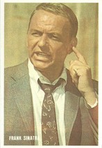 ⭕VTG card pocket calendar 1986 FRANK SINATRA Portugal group music singer - $73.65 MXN
