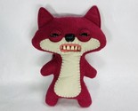 10” Fuggler Suspicious Red Fox Funny Ugly Monster Teeth Plush Stuffed An... - $17.99