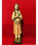 Saint Kateri Tekakwitha Statue 16&quot; New From Colombia #L072 - €94,53 EUR
