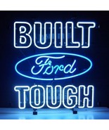 Ford Build Tough Us Auto Car Neon Light Sign 18&quot; x 16&quot; - £390.13 GBP