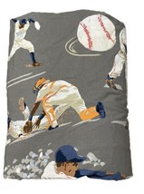 Pottery Barn Kids Organic Cotton Baseball Duvet Cover FULL DOUBLE Baseball&quot; - $59.99
