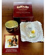 New Retired In 2008 Samantha&#39;s School Tea Tin Lunchbox Lunch - $133.64