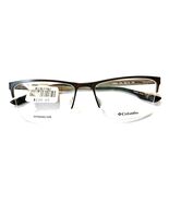 Columbia Eyeglasses Frames C3024 070 Gunmetal Gray Half Rim 58-18-150 W/... - $1,041.21 MXN