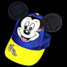 Disney Parks Disneyland Mickey Mouse Ears Baseball Hat Cap Ladies Youth S Size 7 - £15.97 GBP