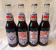 Vintage Pepsi Richard Petty Winston Cup NASCAR Commemorative Bottles Full - £30.37 GBP