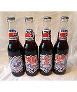Vintage Pepsi Richard Petty Winston Cup NASCAR Commemorative Bottles Full - £29.89 GBP