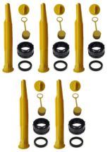 5-Pk Scepter Gas Can Spouts &amp; Vent Kit Moeller Midwest American Igloo Eagle Reda - £36.80 GBP
