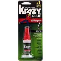 Krazy Glue Super Strength Cyanoacrylate All Purpose Brush On 0.18 oz - $7.95