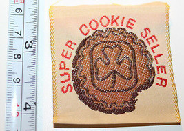 Girl Guides Canada Brownies Super Cookie Seller Fabric Label Patch Logo - $11.46