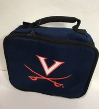 University of Virginia Cavaliers Football Team Lunch Cold Carry All Bag 10x9x4” - £11.21 GBP