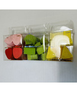 Mini Make Up Sponge Wedges Fruit Shaped Blenders - 36 Pack - £10.84 GBP