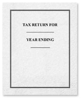 Income Tax Return Folder - 9 x 12  - $57.00 - $70.12