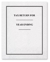 Income Tax Return Folder - 9 x 12  - £44.85 GBP+